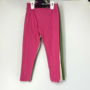 Pink velvet NWT girls 3 pack leggings 6X